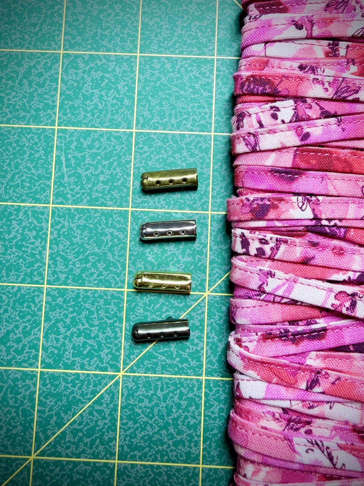 Pink Watercolor Shoelace/Drawstring