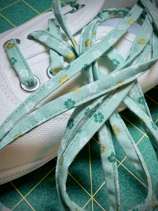 Shimmer Sage Shoelace/Drawstring