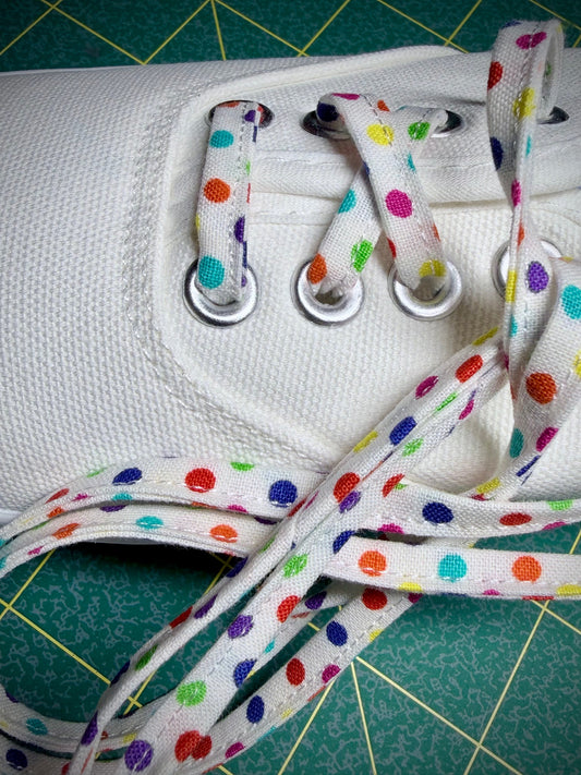 Disco Rainbow Shoelace/Drawstring