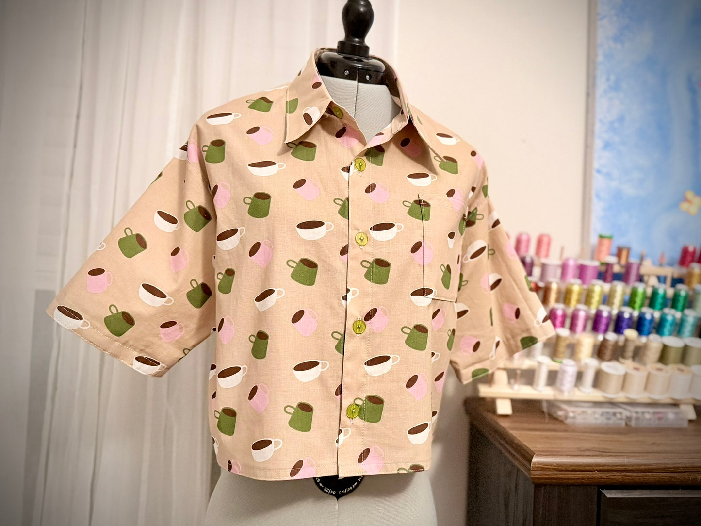 Morning Brew Studio Button-Up