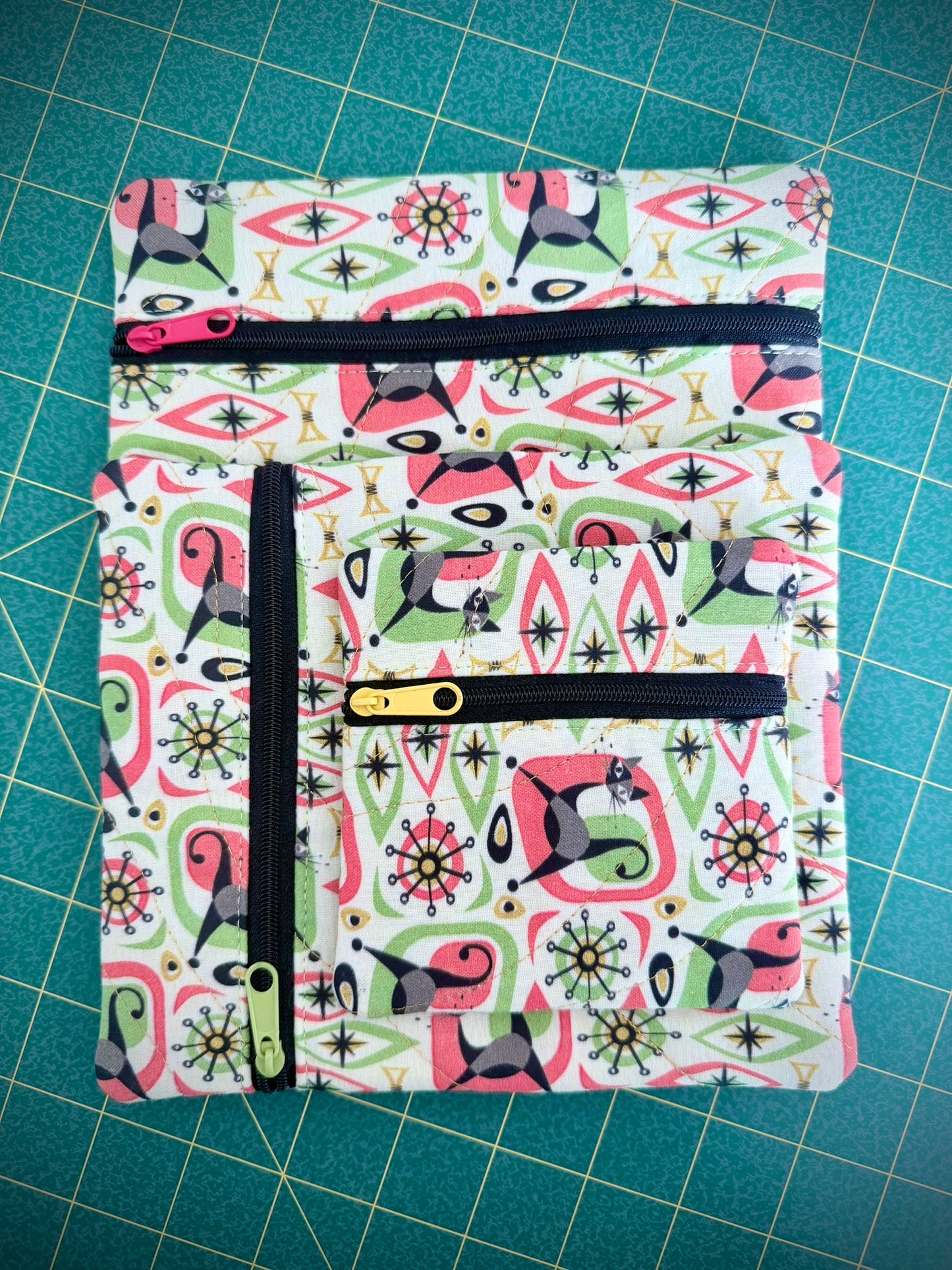 Atomic Cat Stash Bag SET