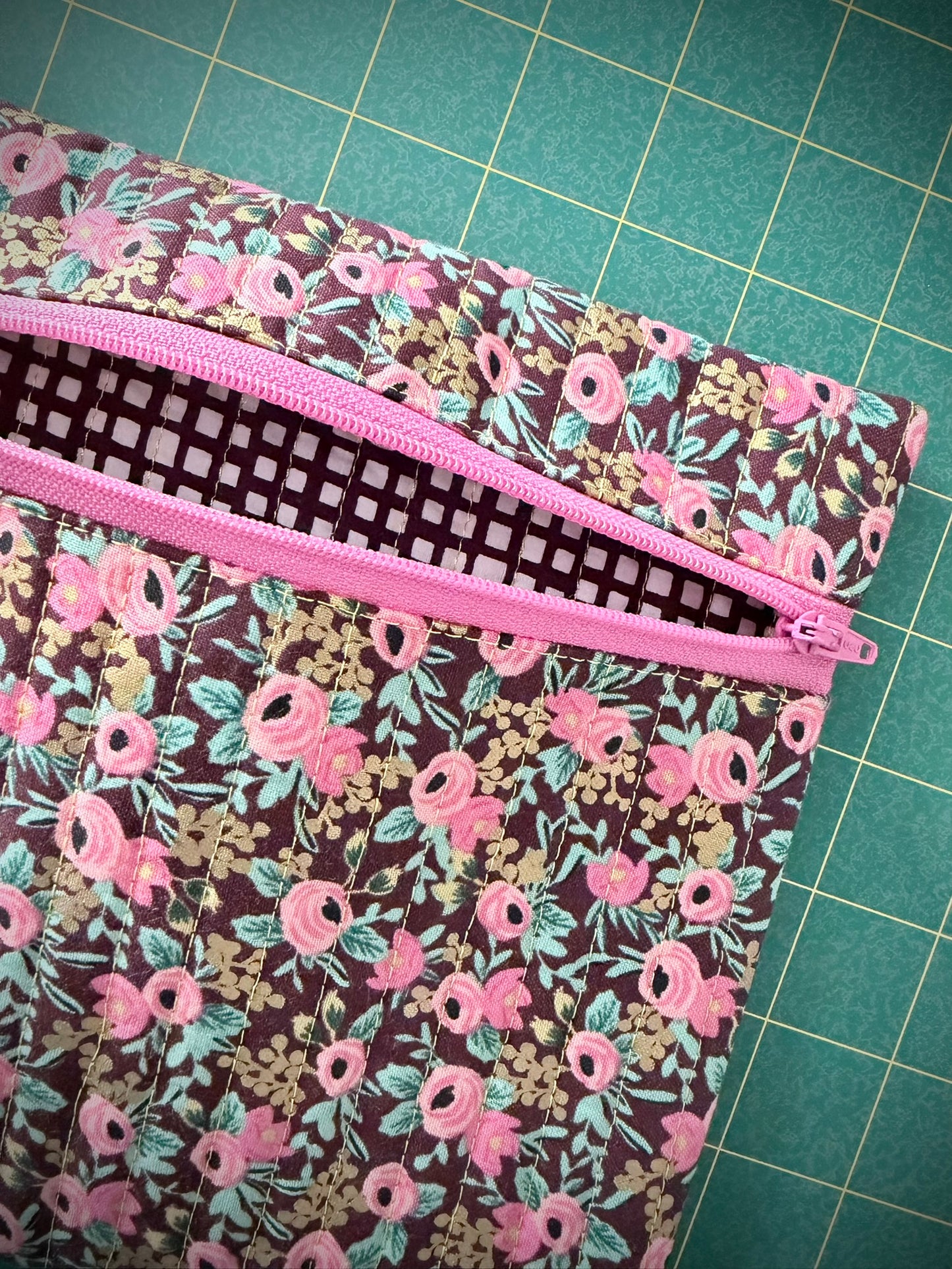 Wildflower Wine Stash Bag